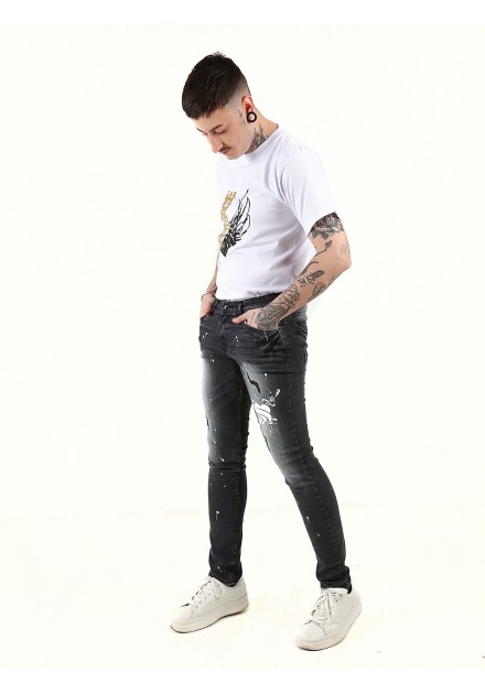 Slurp jeans cris y calavera.