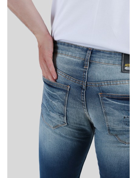  corte skinny cinco bolsillolavado stone