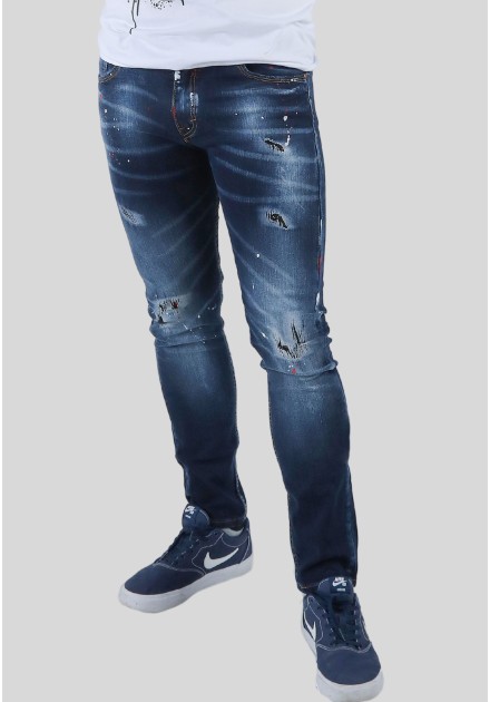 PANTALON HOMBRE SKINNY JEANS PINT Y ROTO