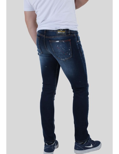 Pantalon corte skinny cinco bolsillos