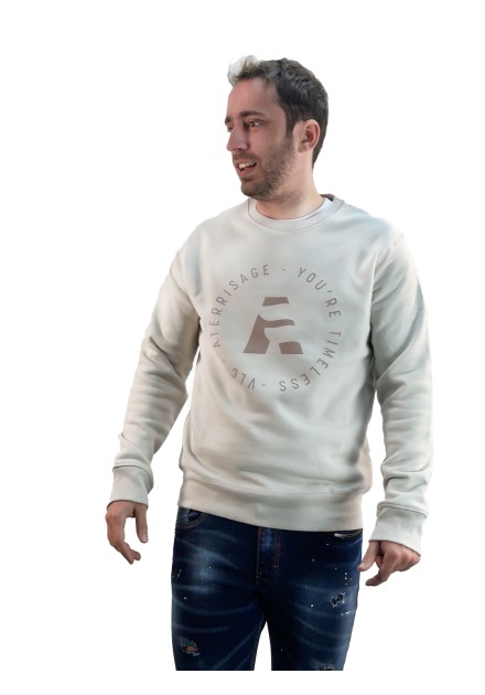 sudadera hombre cuello redondo