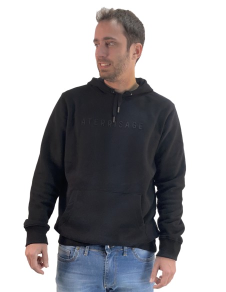 sudadera hombre capucha bordado.