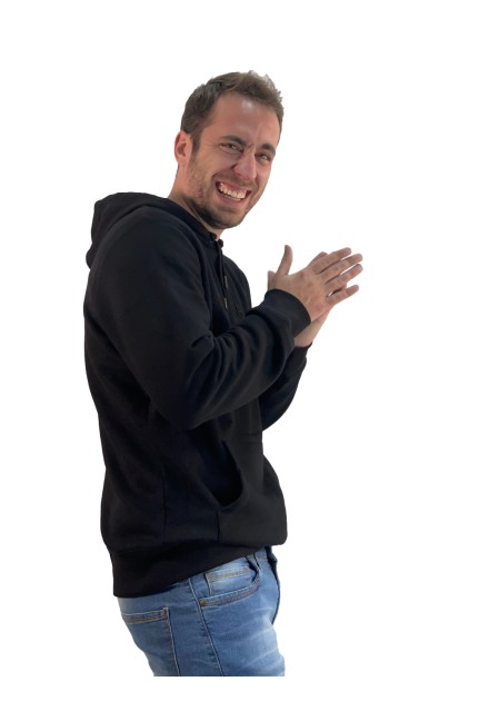 sudadera capucha hombre