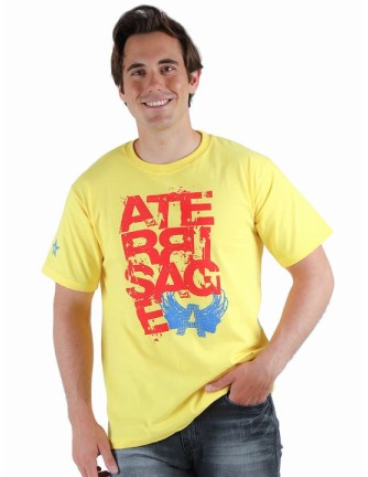 Camiseta hombre m.corta logo A.