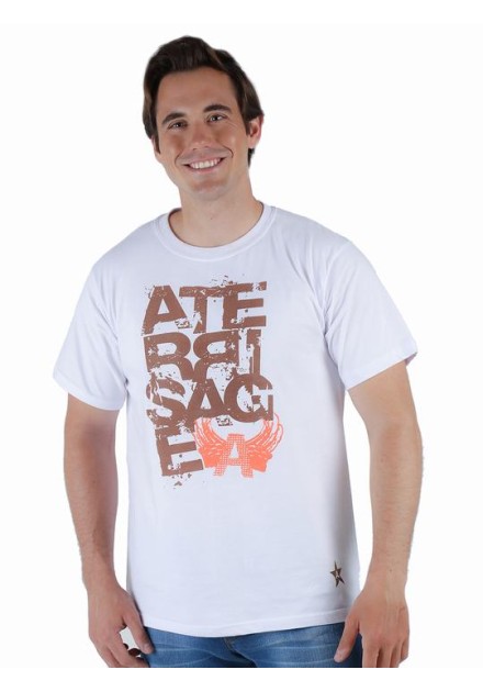 Camiseta hombre m.corta logo A.