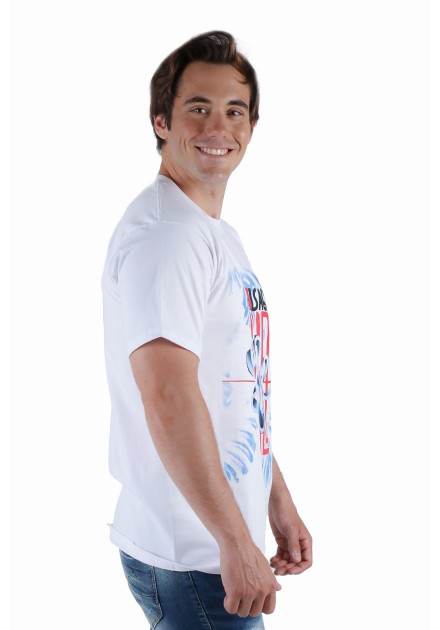 Camiseta hombre manga corta