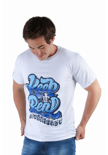 Camiseta hombre m.corta Real.