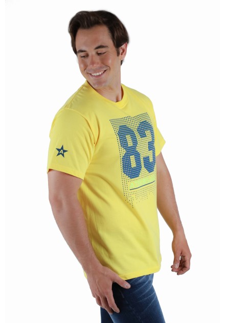 Camiseta hombre manga corta