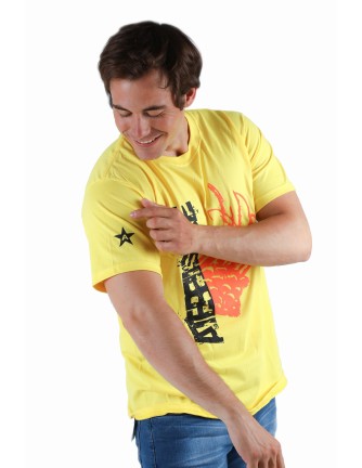 Camiseta hombre m.corta Aterrisage alas. 2