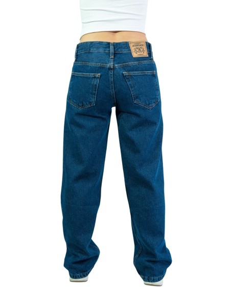  jeans lavado stone roto