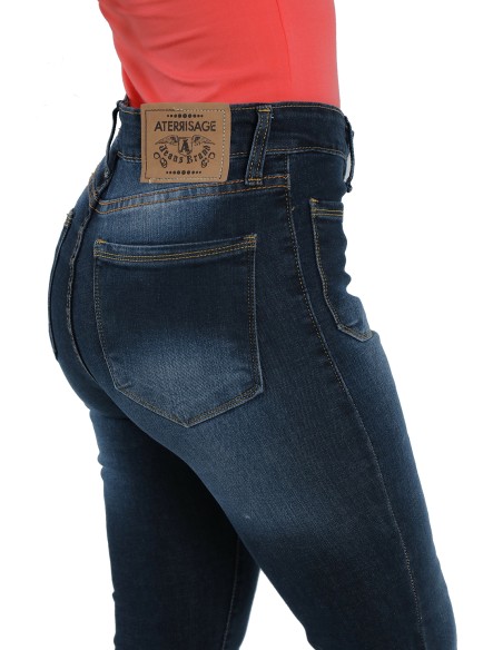  corte campana con bolsillos plastron