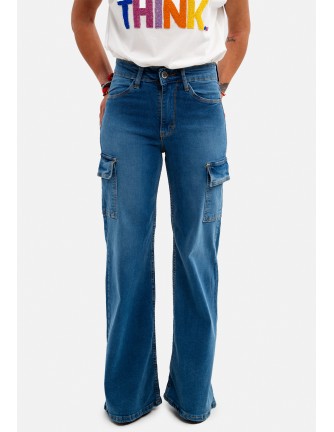 Pantalon cargo stone.