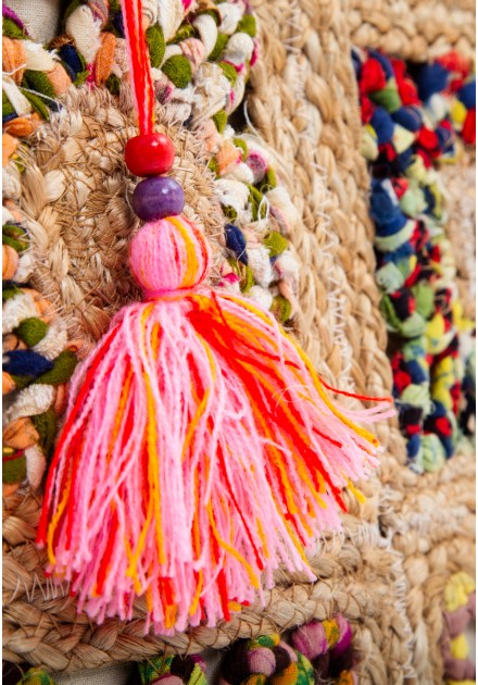 Bolso cuadrado Yute.